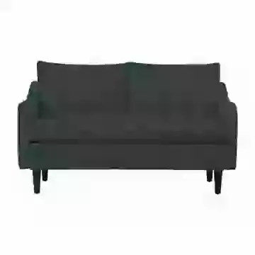 Simplistic Flat Pack 2 Seater Sofa with Sloped Arms